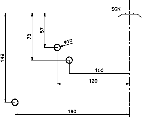Bohrungsskizze