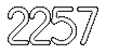 2257